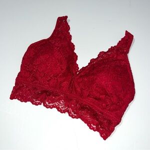 Smart & Sexy Bra XL New Lace Padded Wireless Lined Lacey Bralette NWT‎ Size XL
